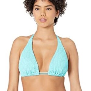 NWT Blue Rod Beattie Urban Goddess Triangle Bikini